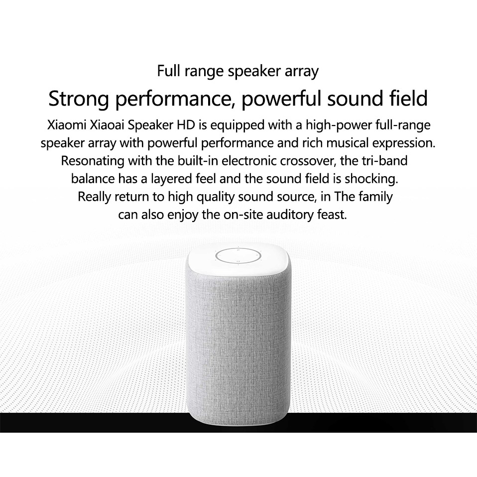 Loa HD Xiaomi AI Speaker HD XMYX01JY