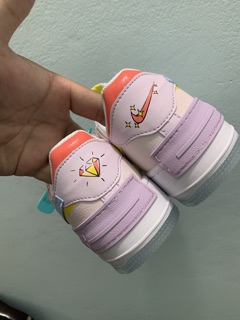 < VIDEO + ẢNH THẬT > GIÀY SNEAKER AF1 SHADOW TÍM HỒNG