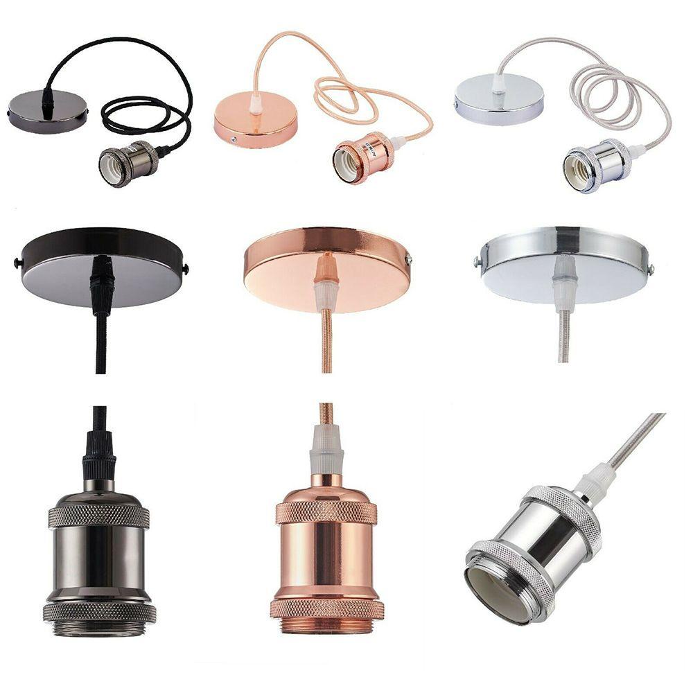 GOGOUP Chuôi Bóng Đèn E27 Bằng Nhôm Hình Vỏ Sò Phong Cách Cổ Điển Độc Đáo Trang Trí Nhà