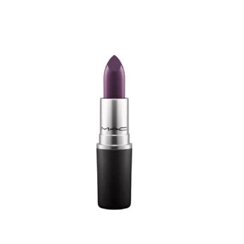 Set Son MAC Cyber + chì kẻ môi Cyber - Màu Tím Đậm Huyền Bí – Dòng Satin