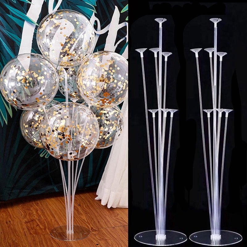 Set 7 gậy gắn bong bóng trang trí tiệc sinh nhật/đám cưới