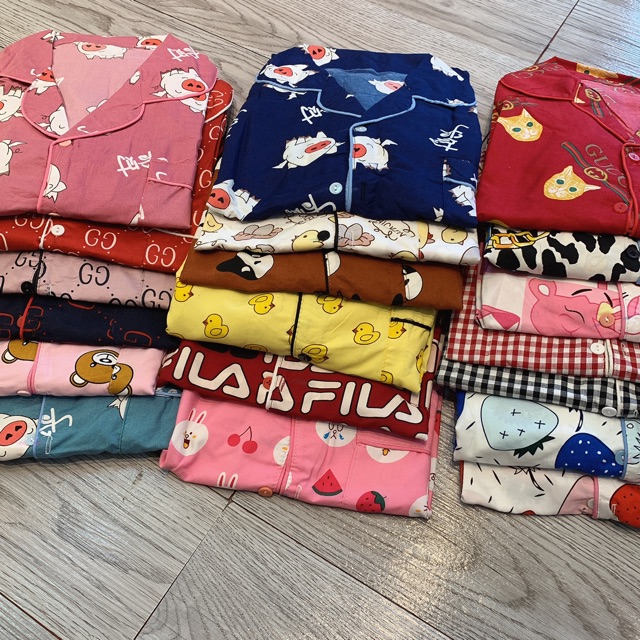 [Mã WA2207 hoàn 12% xu đơn 99k] Bộ pizama cộc siêu mát ( từ 2 bộ 39k/1b) | BigBuy360 - bigbuy360.vn