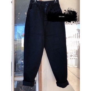 QUẦN BAGGY JEANS ĐEN TRƠN
