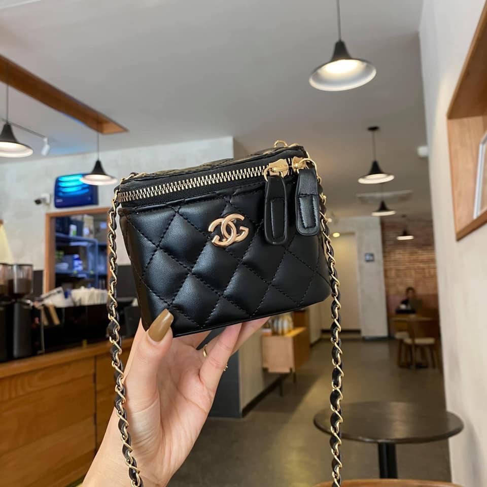 Túi Cốp Mini Da Trám Dây Xích Hot Trend | BigBuy360 - bigbuy360.vn