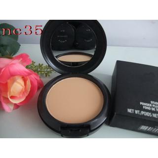 Phụ Nữ Làm Đẹp Trang Điểm Mặt Bột STUDIO Powder PLUS FOUNDATION FOND DE TEINT POUDRE 15g mc yg FIX Powder NC20 NC3