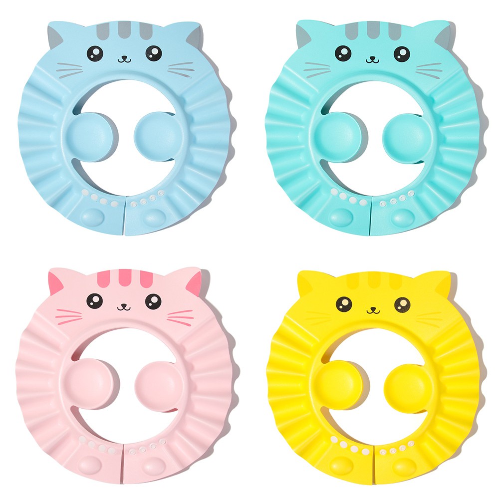 Mũ gội đầu chống nước an toàn có thể điều chỉnh cho bé sơ sinh