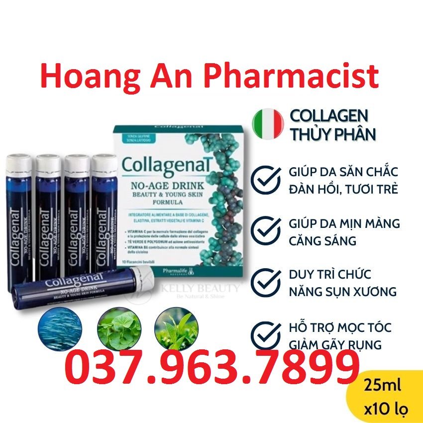 CollagenaT No-Age Drink - Bổ sung Collagen thuỷ phân - Collagen dạng nước