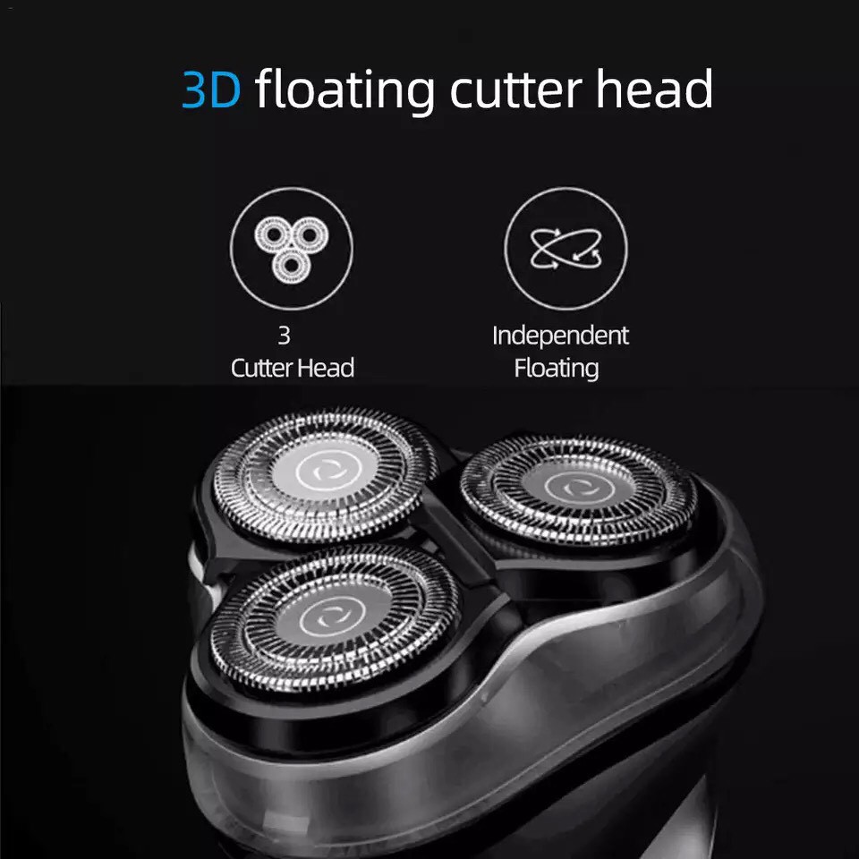 [Rẻ nhất] Máy cạo râu Xiaomi Enchen Gentleman 5s kháng nước IPX7, đầu cắt 3D,Công nghệ tự mài lưỡi EMS,Pin 3tháng