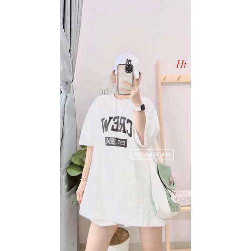[ RẺ VÔ ĐỊCH] Áo phông unisex nam nữ, áo phông crew phong cách hiện đại