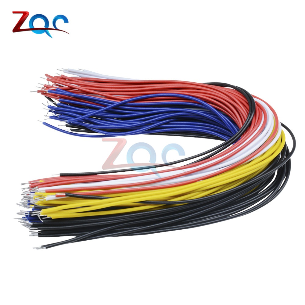 Bộ 100 dây cáp mạch Pcb 26awg 1007-26awg dài 20cm
