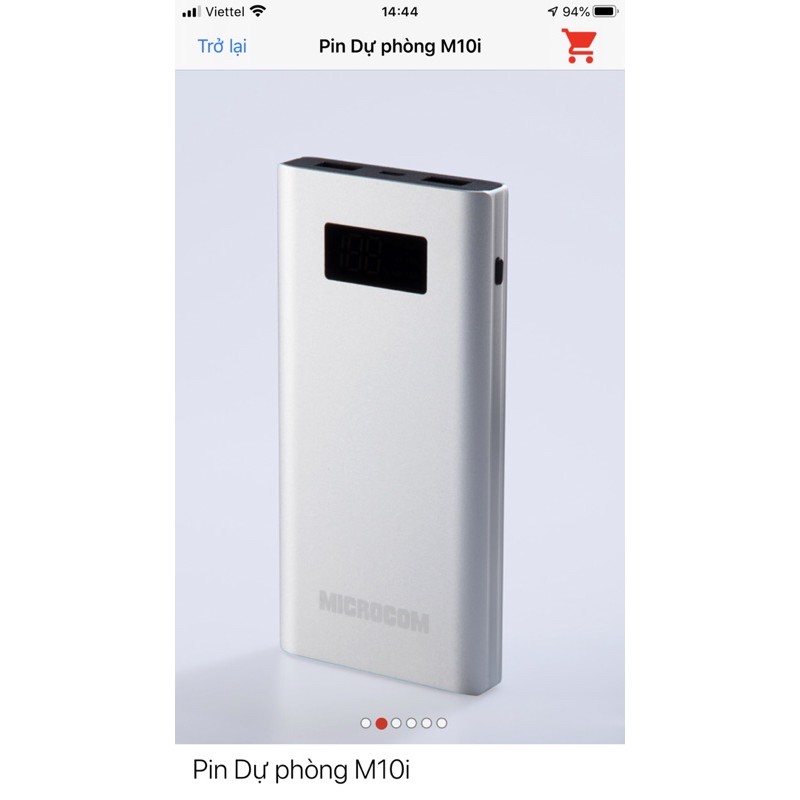 Pin dự phòng M10i