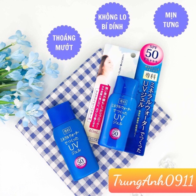 Kem chống nắng Shiseido Senka UV SPF 50/PA+++