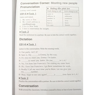 Sách - Tactics for Listening - Basic - Third edition (khổ nhỏ - song ngữ)