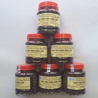 Combo 06 Lọ Hạt tiêu đen 120gr/Lọ (Nguyên hạt) - NPP HS shop