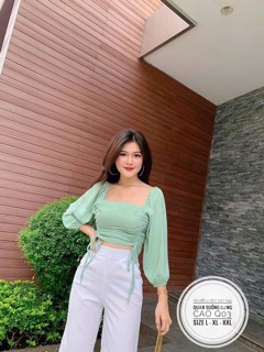 Bigsize Quần suông lưng cao Q03