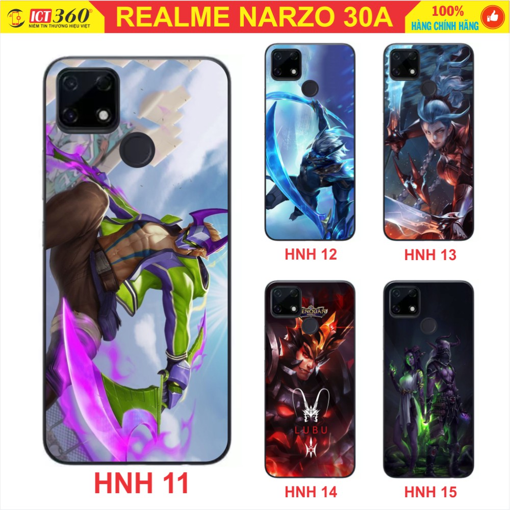Ốp Lưng Kính Realme Narzo 30A - in Theo Yêu Cầu - Nhiều Hình