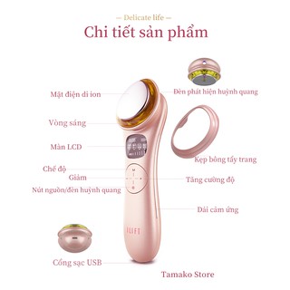 Máy Chăm Sóc Da ILIFT - Chăm Sóc Toàn Diện Tại Nhà Như Ở SPA
