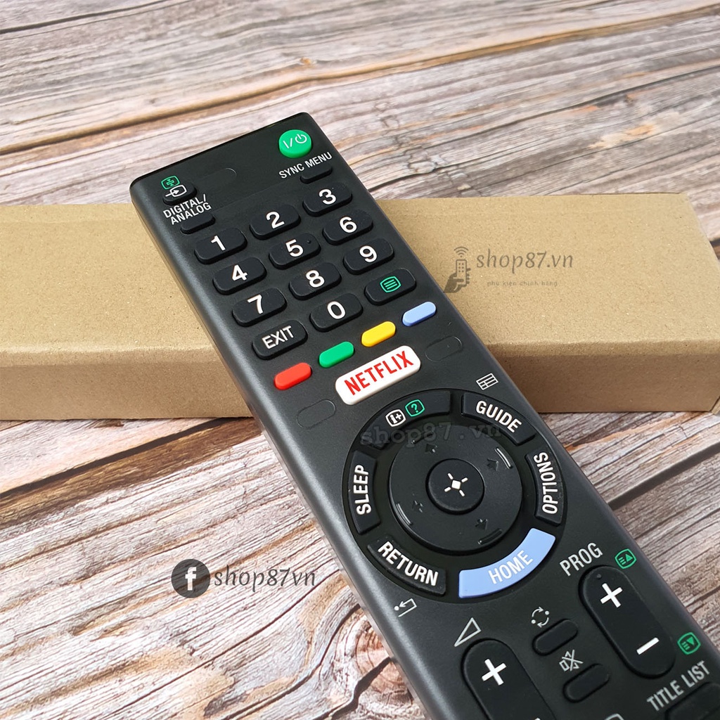 Điều khiển tv Sony 4K thay thế RMT-TX201P