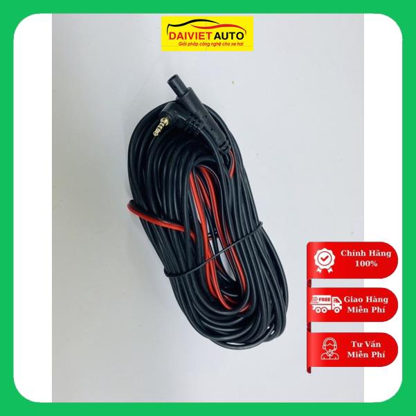 Dây tín hiệu camera lùi trên ô tô, dài 15m, 4 chân và 5 chân, jack 2.5mm | Đại Việt Auto