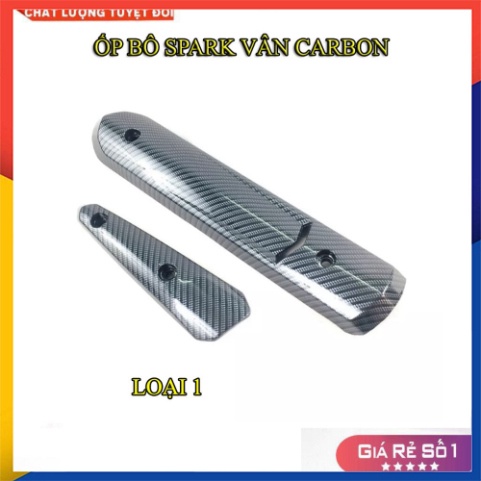 ỐP BÔ SPARK VÂN CÁC BON ( CHẾ LẮP NHIỀU XE )