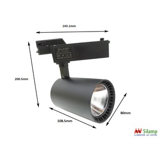 ĐÈN LED CHIẾU ĐIỂM THANH RAY 20W SILAMP