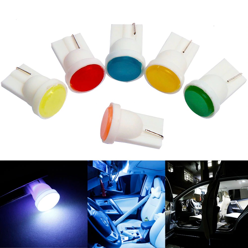 Bóng Đèn LED T10 gắn mặt đồng hồ Ô Tô, táp lô đồng hồ xe máy