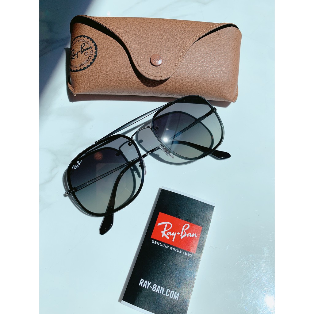 Kính mát chính hãng Rayban Model RB3583N-153-11-58 New BLAZE giấu gọng cực sang chảnh cho cả nam & nữ