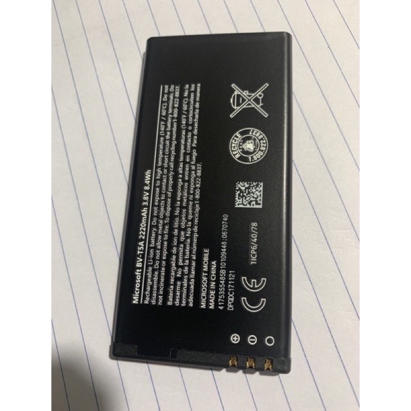 Pin cho Nokia Lumia 730 735 BV-T5A 2200mAh xịn có bảo hành