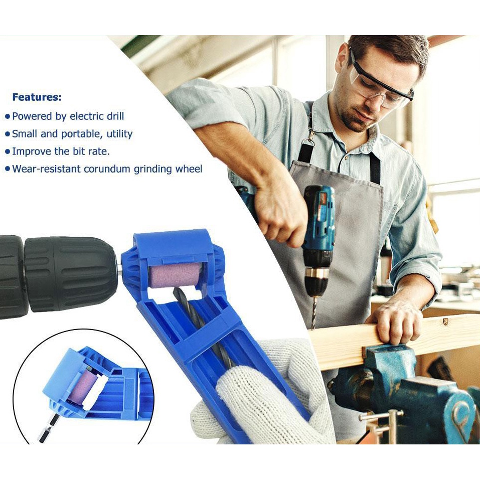 Dụng Cụ Mài Mũi Khoan Cầm Tay 2-12.5mm Chuôi Lục Giác.