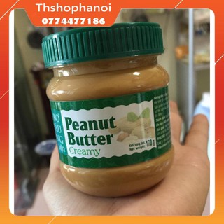 Bơ Đậu phộng mịn lọ 170g