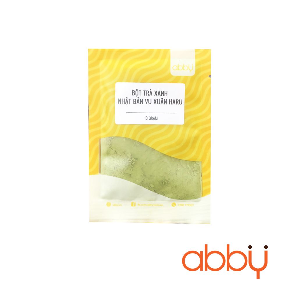 Bột trà xanh Nhật Bản Vụ Xuân Haru 10g