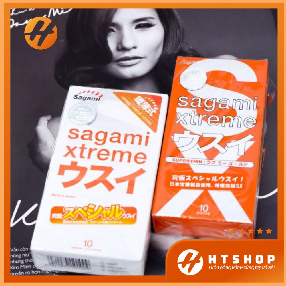  Bao Cao Su Sagami Xtreme Super Thin Siêu Mỏng Chân Thật Đến Bất Ngờ - Nhật Bản