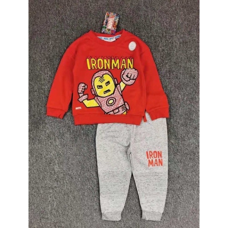 Bộ nỉ Primark IRONMAN