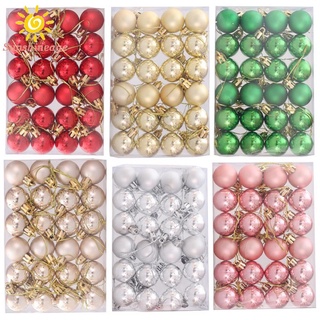 Christmas Balls Christmas Tree Decoration Electroplating Festival Atmosphere