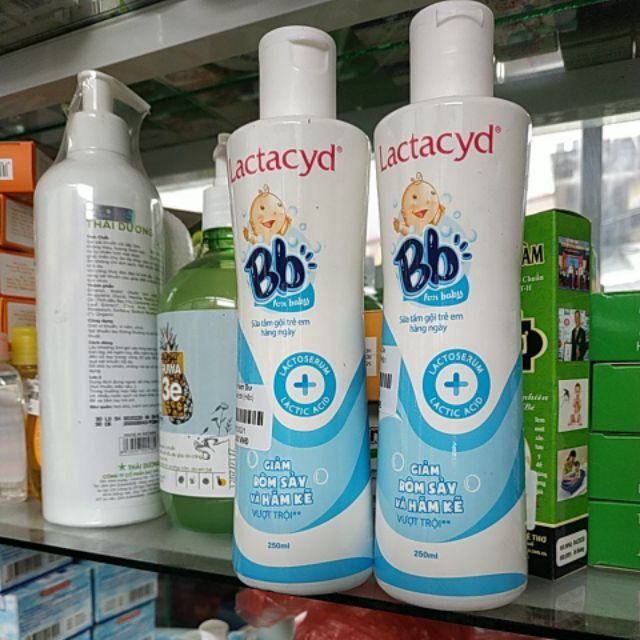 Sữa tắm Lactacyd BB 250ml cho bé