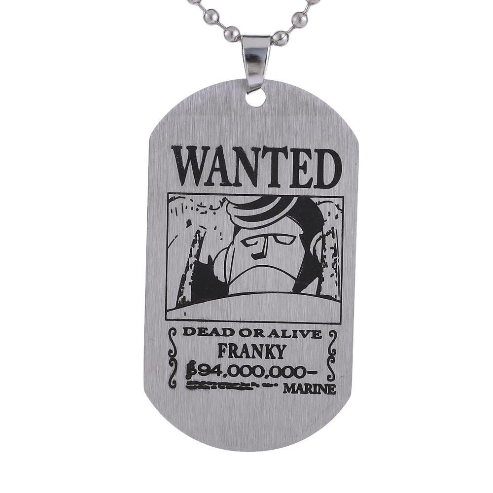 MOILYVN Vòng cổ Mặt Hình Nhân Vật Luffy Trong Phim One Piece