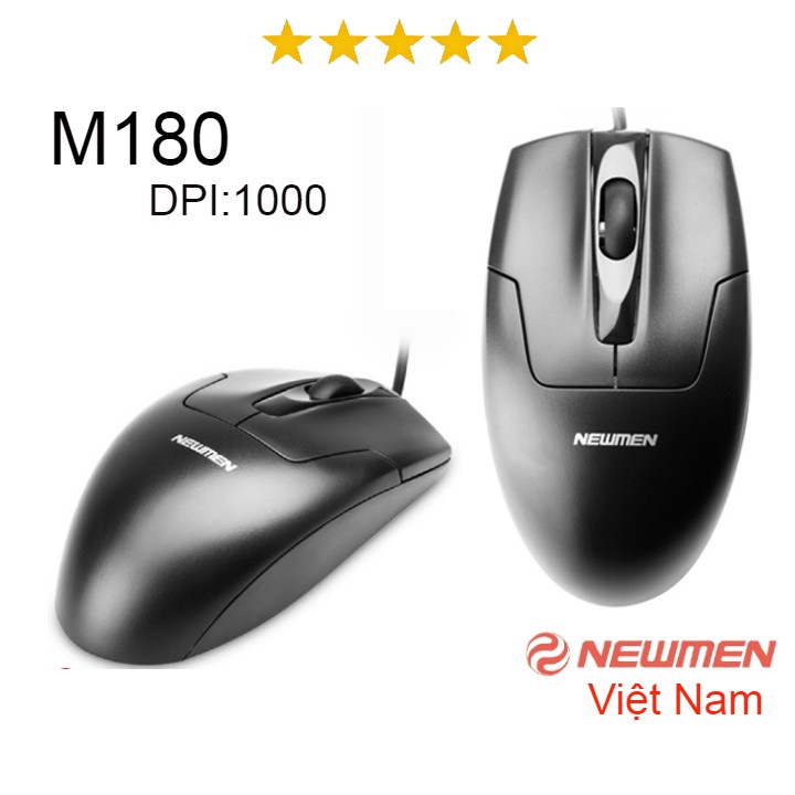 Chuột Newmen M180 có dây- DPI1000