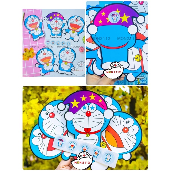 BAO LÌ XÌ BỘ 5 CÁI DORAEMON DOREMON