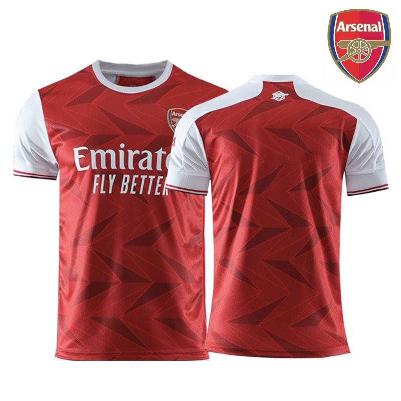Áo Thun Đá Banh Lacazette Ozil Aubameyang Đội Tuyển Arsenal 2020-2021