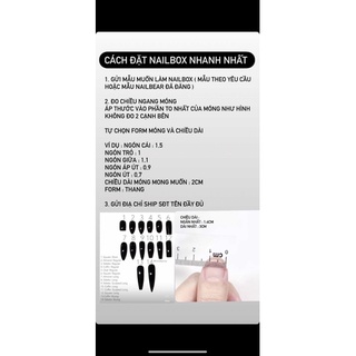 Nail box meo meo
