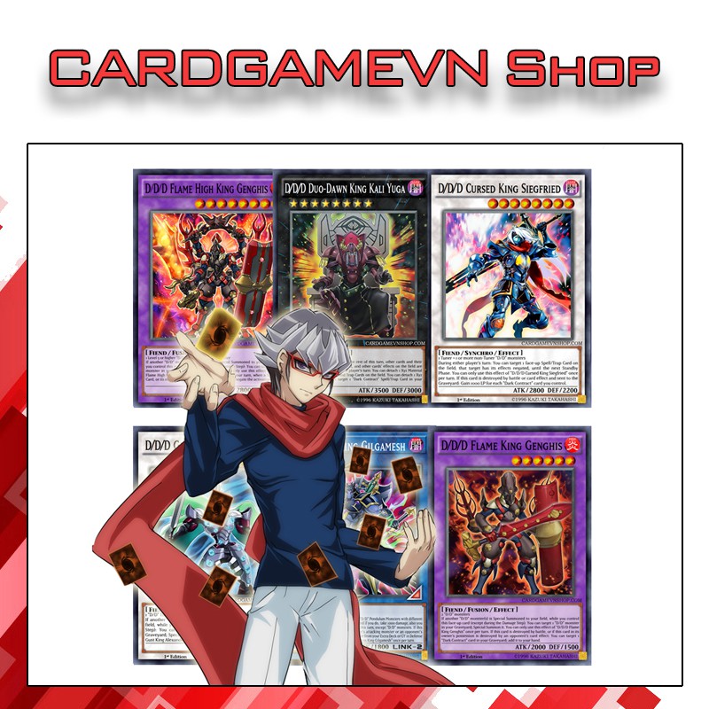 Bộ Bài Yugioh DDD Declan Akaba 54 lá - HT6