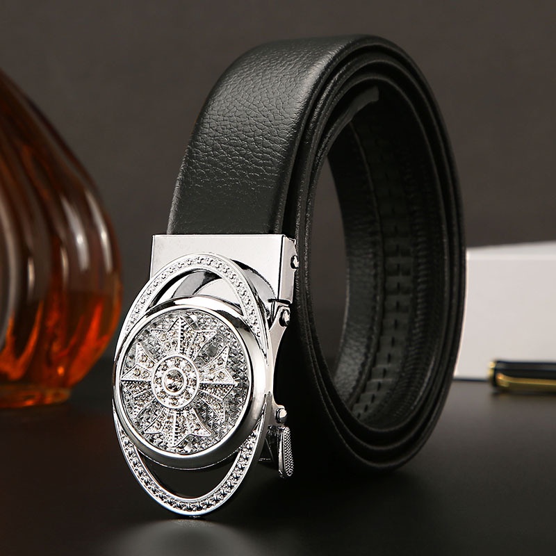 Thắt lưng nam elip khóa xoay tự động thông minh