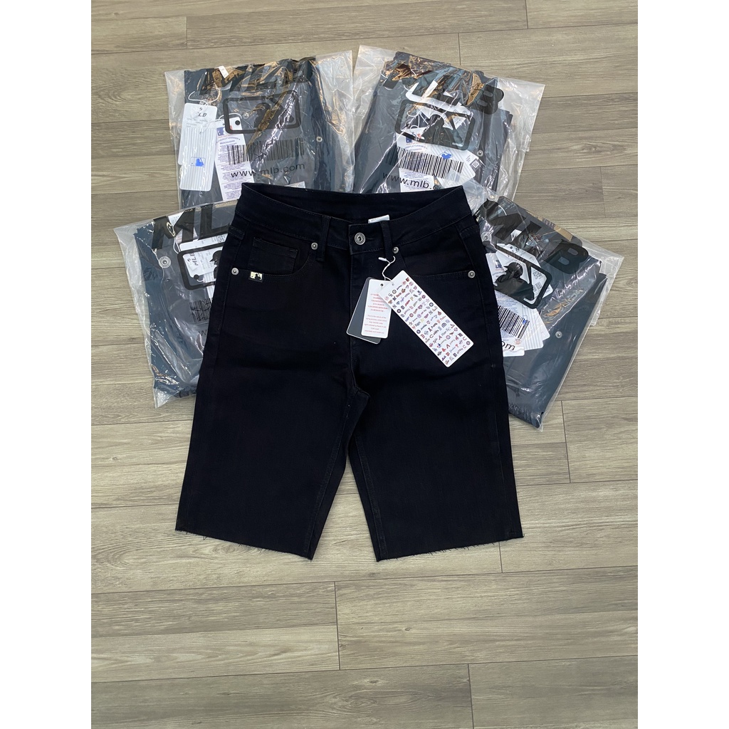 [Sẵn]Quần lửng ml//b MONOGRAM logo thêu co dãn Size XS S M L XL Hàng xuất