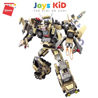 Bộ đồ chơi xếp hình QMAN 3103 : Sand Storm Colonel - Joys KiD