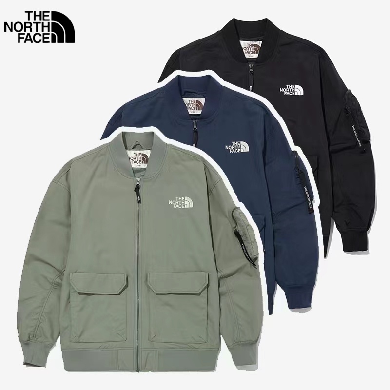 Áo Khoác Gió Thêu Logo The North Face Phối Khóa Kéo Thời Trang Cho Nam Và Nữ