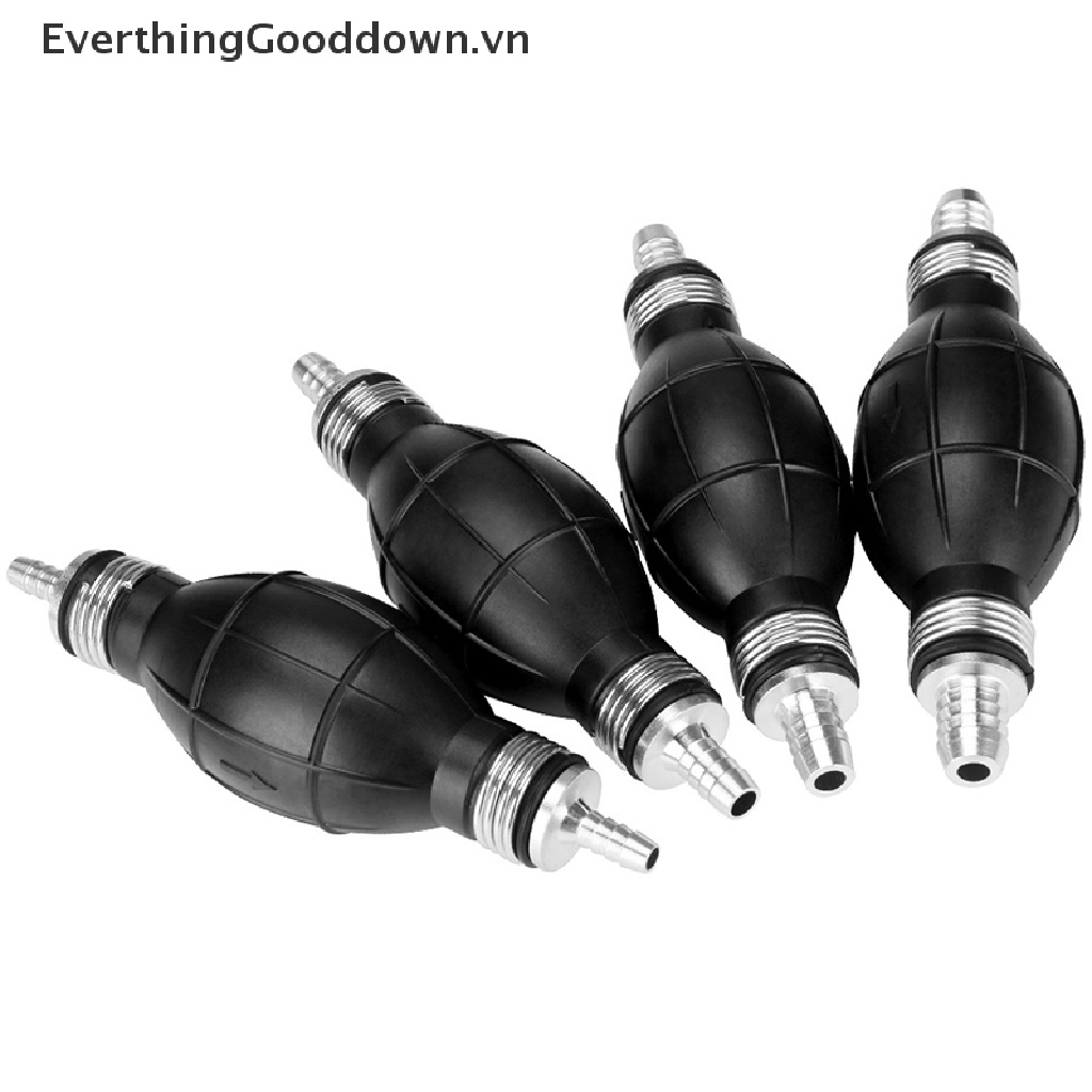 Everthinggooddown Dây Bơm Nhiên Liệu Cầm Tay Cao Su Nhôm Lót Bóng Đèn Diesel Chuyển Nhiên Liệu