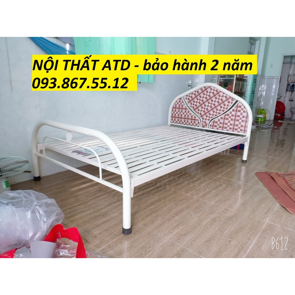 GIƯỜNG SẮT ĐƠN NGANG 1M2, DÀI 2M HCM, BÌNH DƯƠNG, ĐỒNG NAI