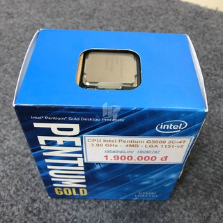 Bộ vi xử lý - CPU Intel Pentium G5600