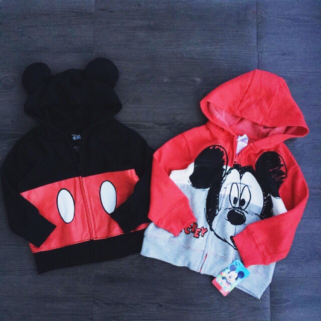 Áo khoác nỉ mickey