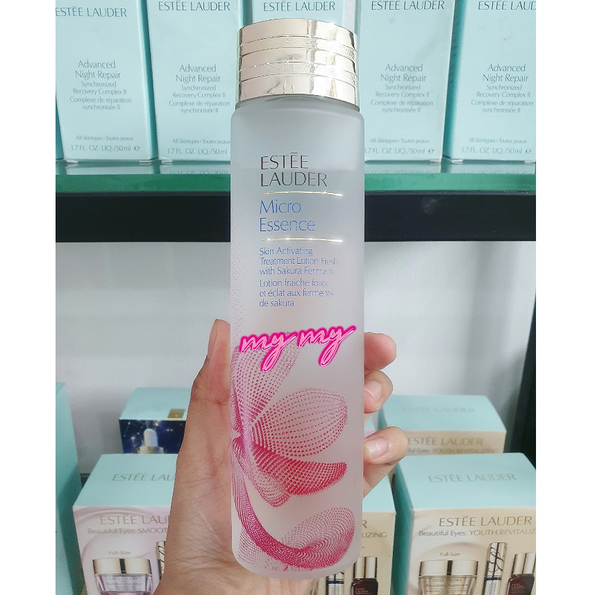 Nước Thần Dưỡng Da Estee Lauder Micro Essence Skin Activating Treatment Lotion Fresh with Sakura Ferment 200ml